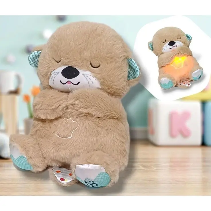 Urso de Pelúcia que respira lontra musical Ovelha que respira _ Shopee Brasil.webp