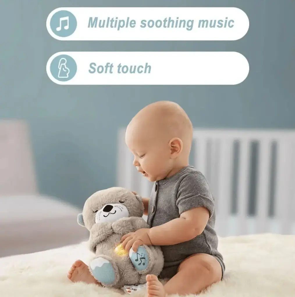 Breathing Otter Plush Toy!